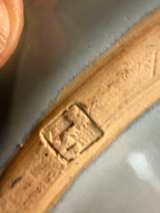 Scalloped Ceramic Dinner Plate - Image 6