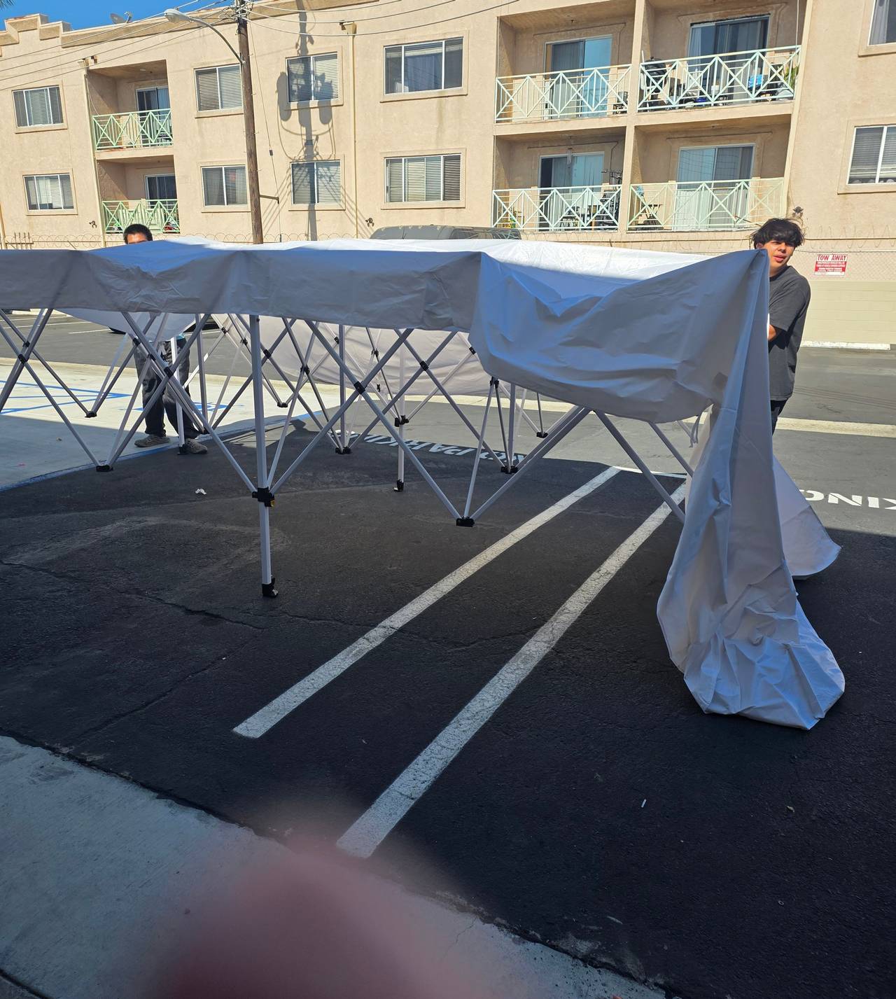 $150   10x20 Pop-Up Canopy Tent