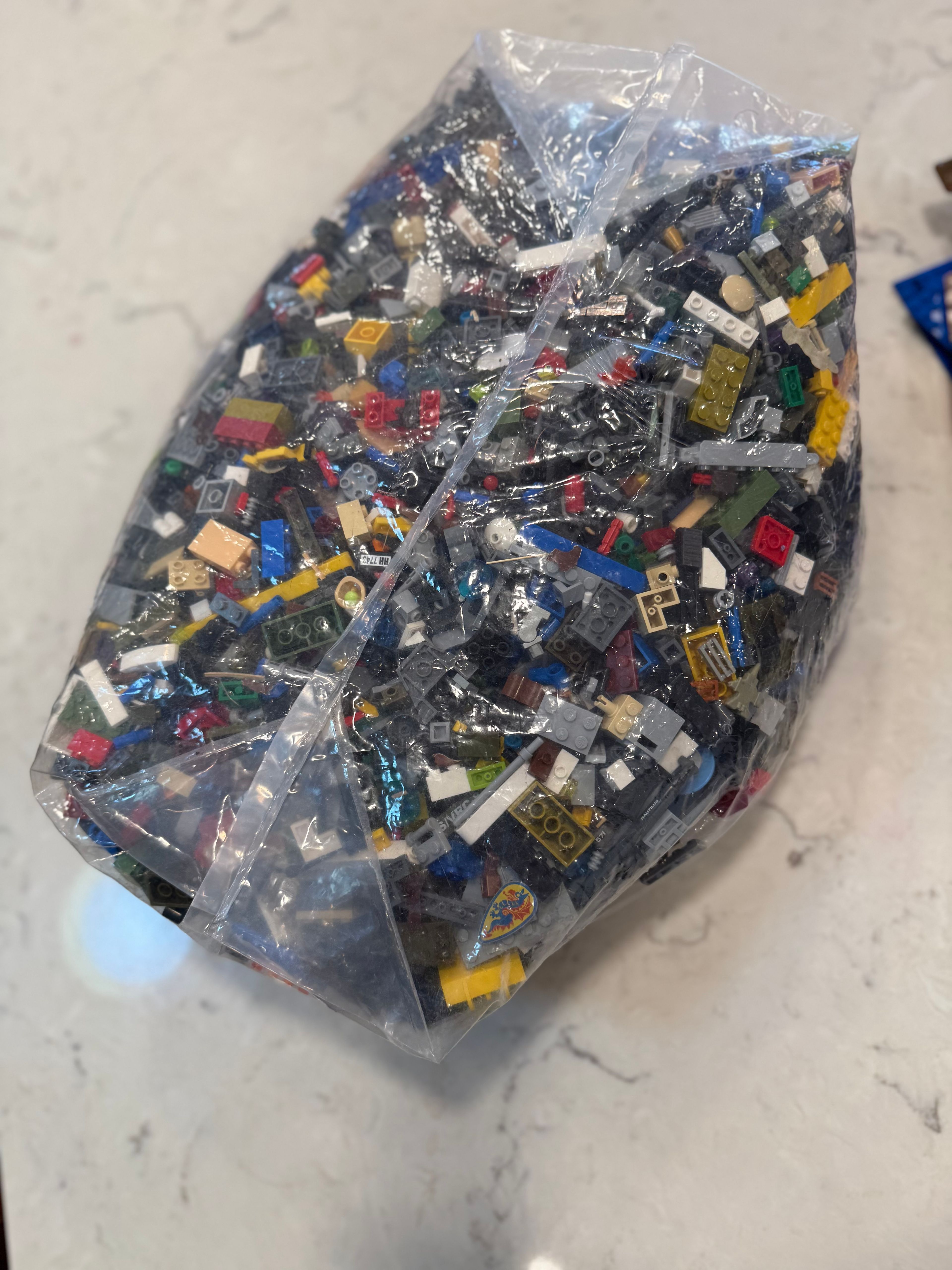 12lb Bulk Mixed LEGO and Mega Blocks Building Bricks - Image 2