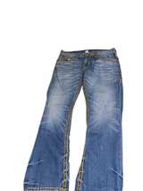 True Religion Super T Straight Jeans Thick Stitch Men’s Size 34 - Image 1