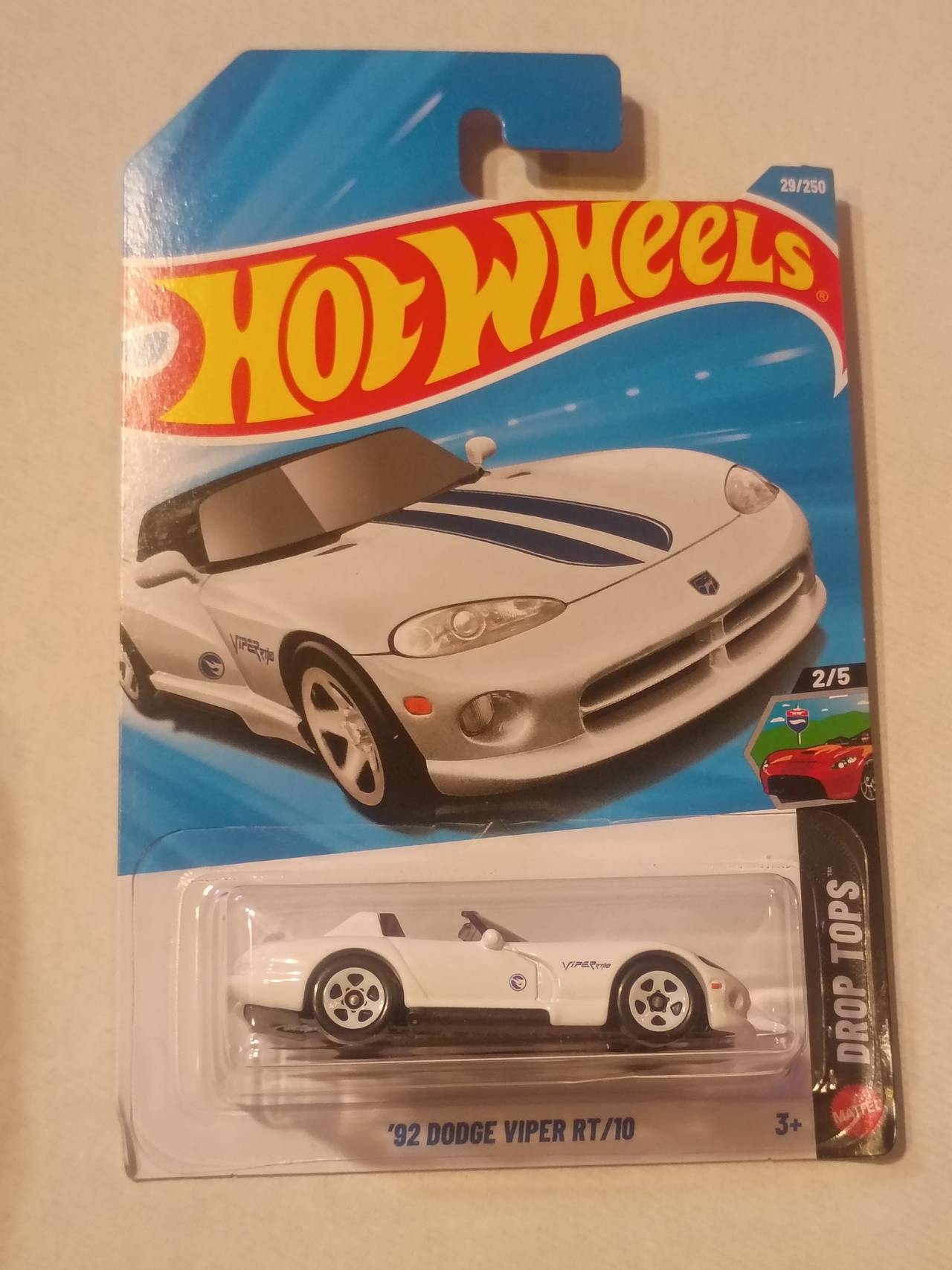 Hot Wheels '92 Dodge Viper RT/10 Drop Tops