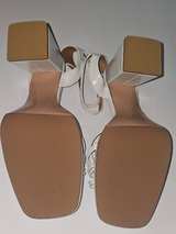 Lulus Harlee White Strappy High Heel Sandals - Image 1