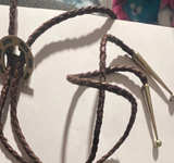 Vintage Horseshoe Bolo Tie - Image 1
