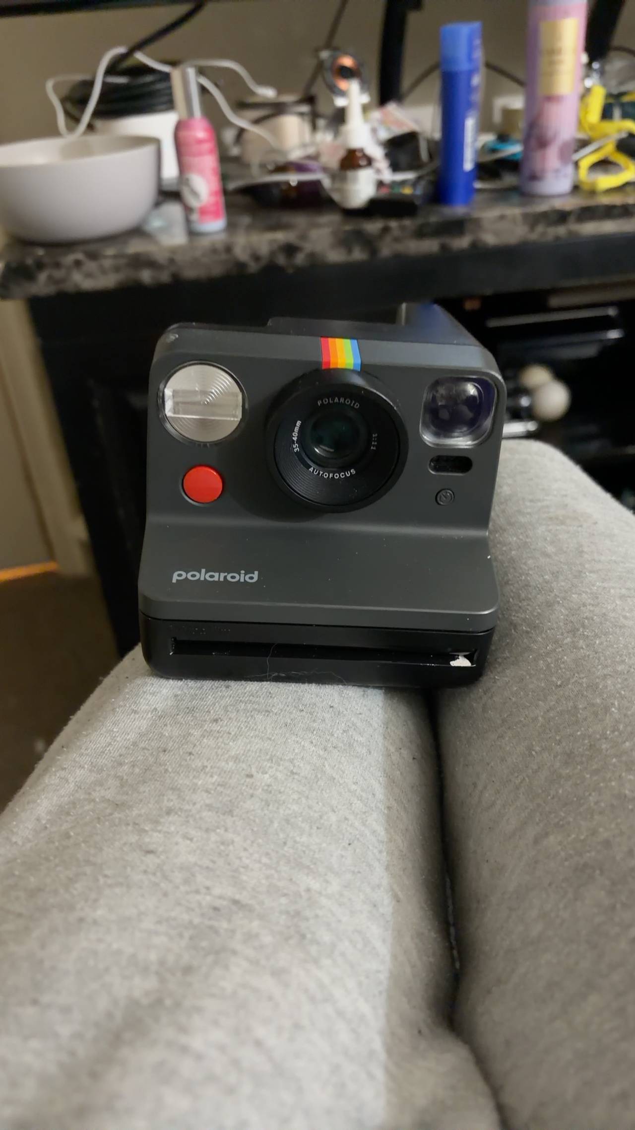 Polaroid Now Instant Camera Black