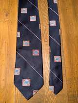 US POSTAGE STAMP TIE Smithsonian Institute Inverted Jenny Vintage Men’s Gift - Image 5