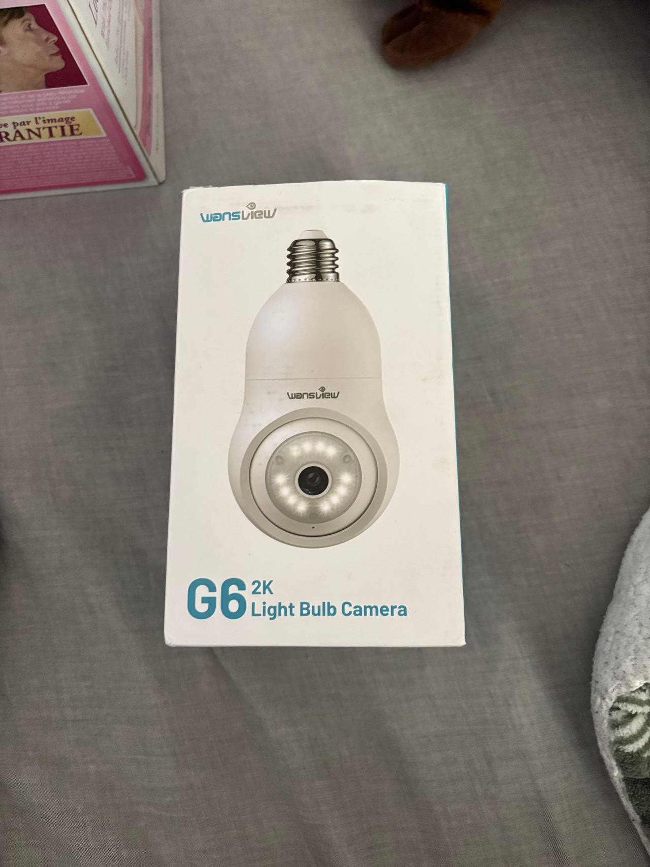 Wansview G6 2K Light Bulb Camera