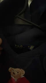 Ralph Lauren Polo Bear Hoodie Navy Blue - Image 2