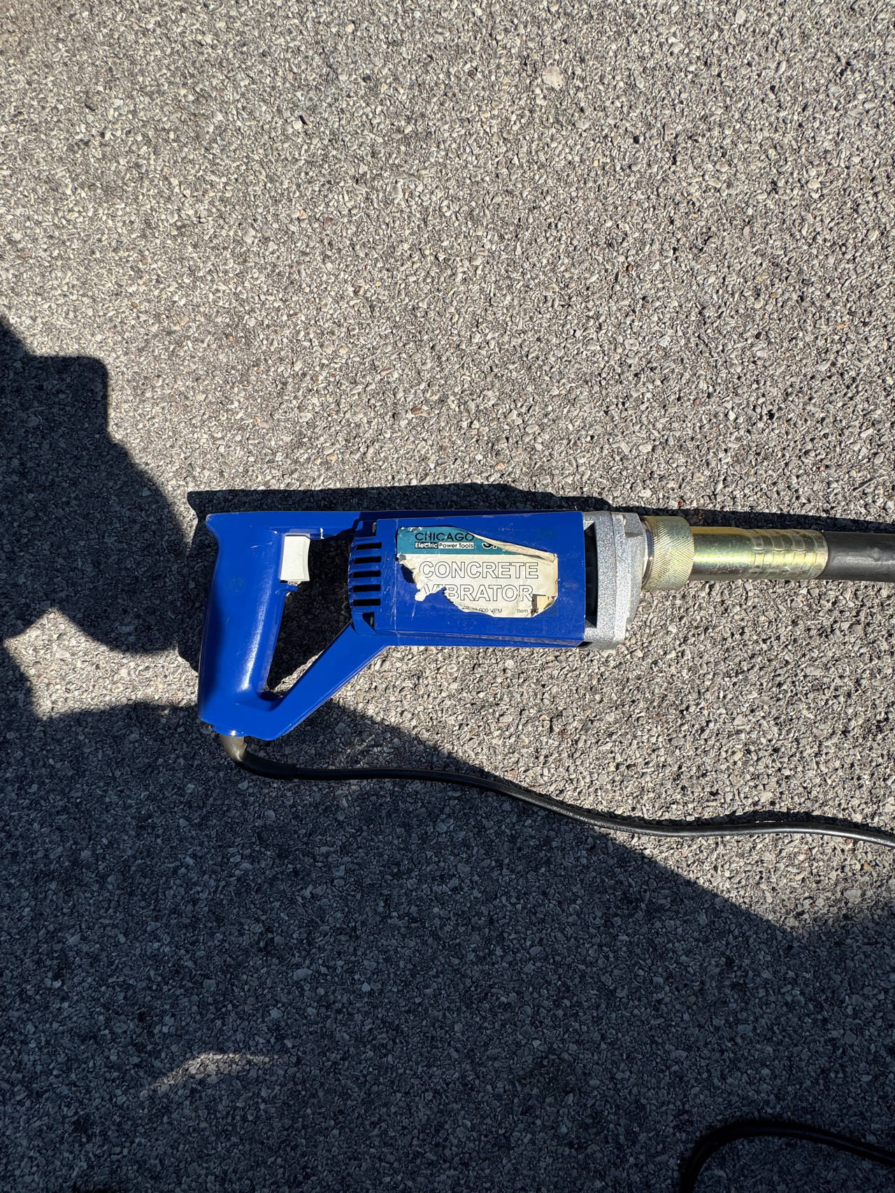 Chicago Electric Concrete Vibrator