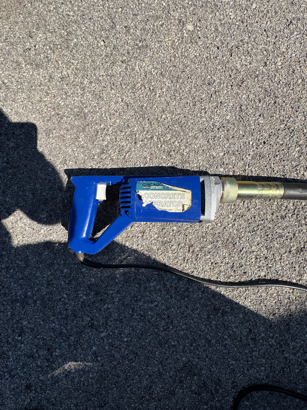 Chicago Electric Concrete Vibrator
