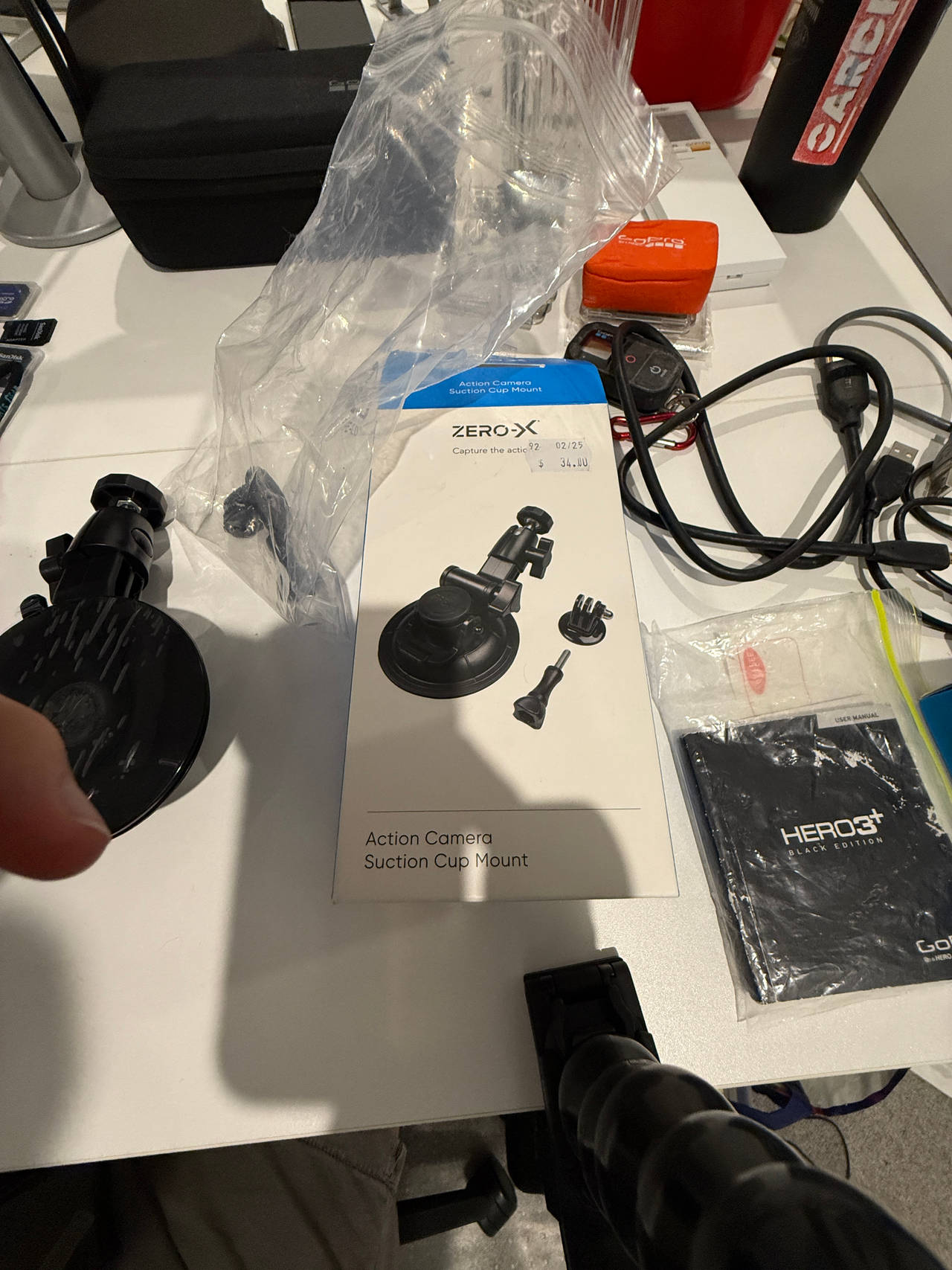 Zero-X Action Camera Suction Cup Mount