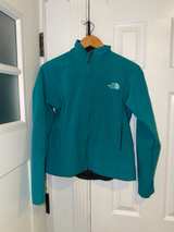 The North Face Women's Tekware Grid Full-Zip Jacket Green Small Petite  - Image 1