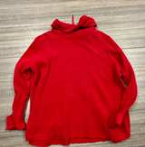 Lauren Ralph Lauren Red Waffle Knit Cowl Neck Sweater, size 1X. - Image 2