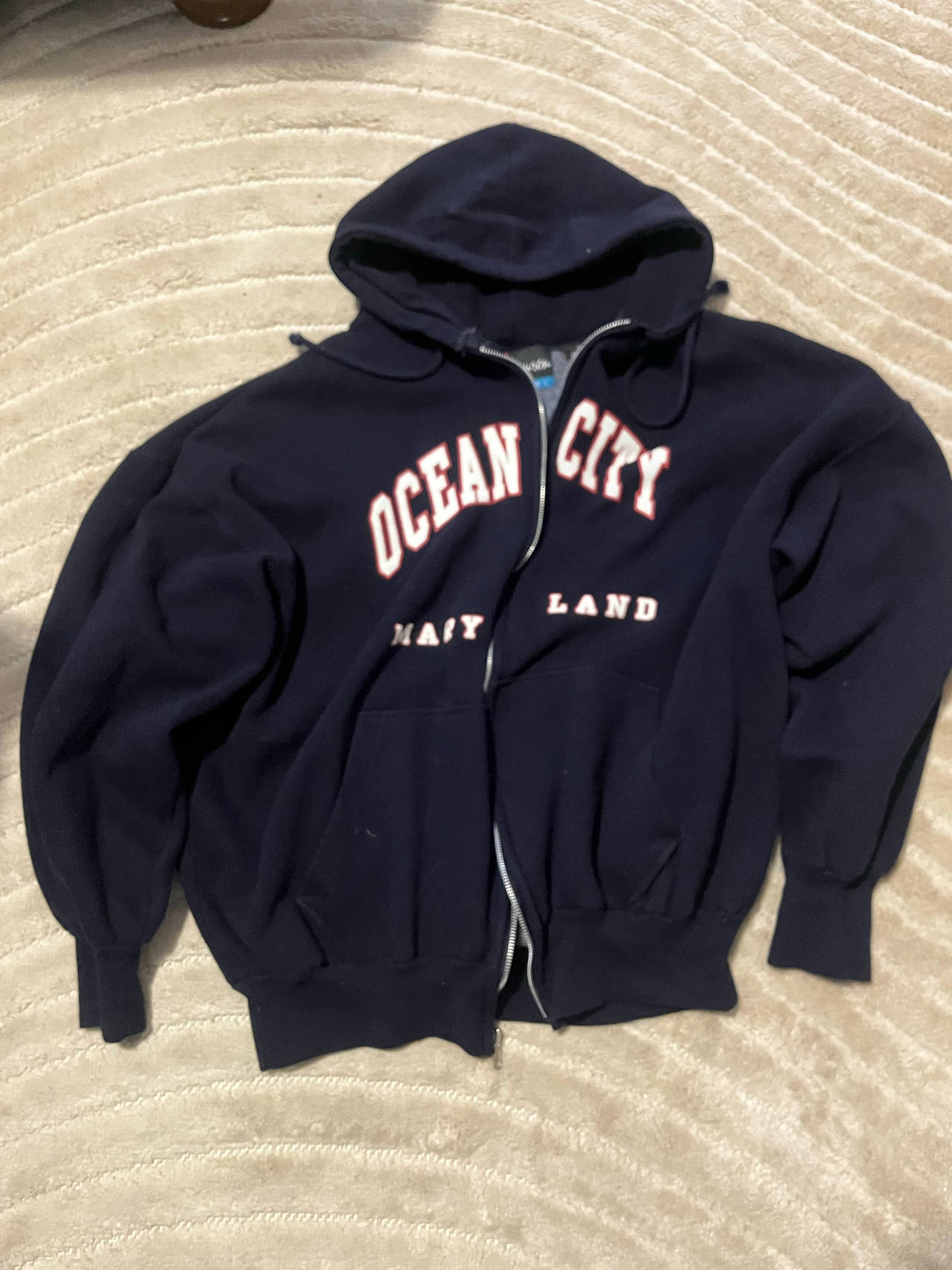 Ocean City Maryland Zip-Up Hoodie