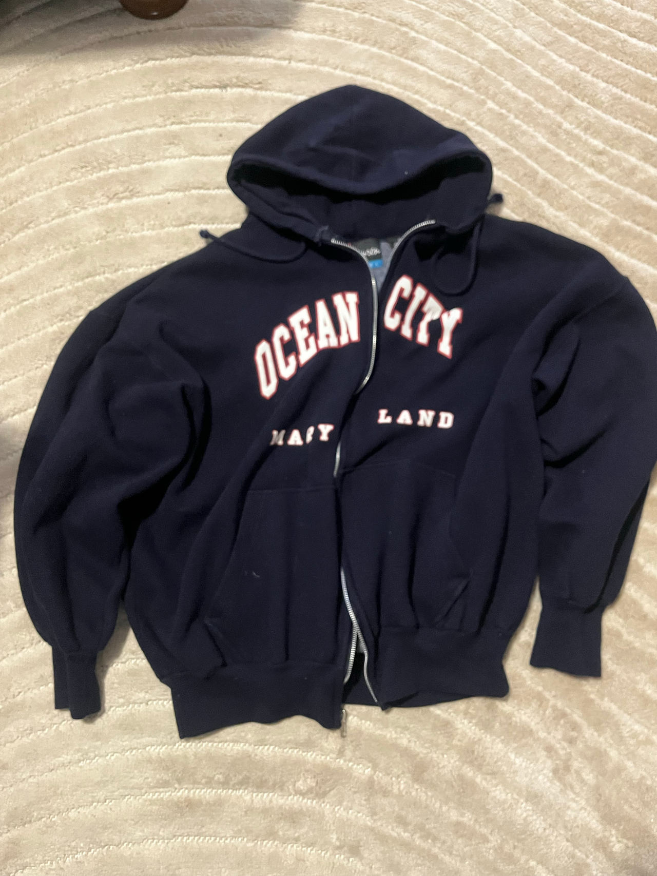 Ocean City Maryland Zip-Up Hoodie