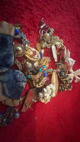 Vintage Costume earrings Jewelry Lot - Image 8