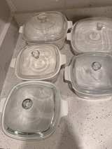 CorningWare Cornflower Blue Casserole Dishes with Lids - Image 5