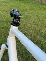 HH Aluminum Track Bike Frame - Havnoonian - Pearlescent White - 54cm Fixie - Image 4