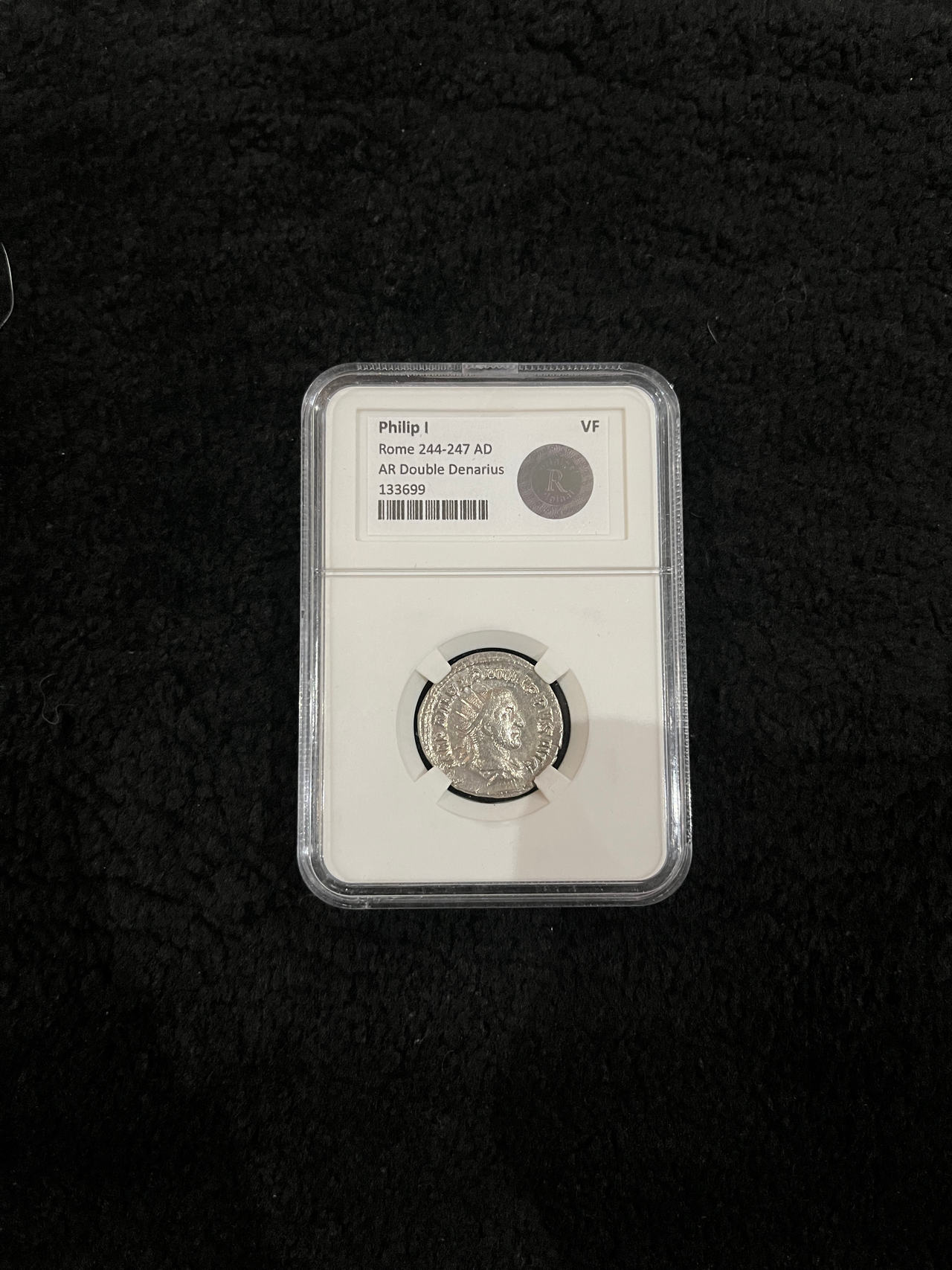Roman AR Double Denarius of Philip I