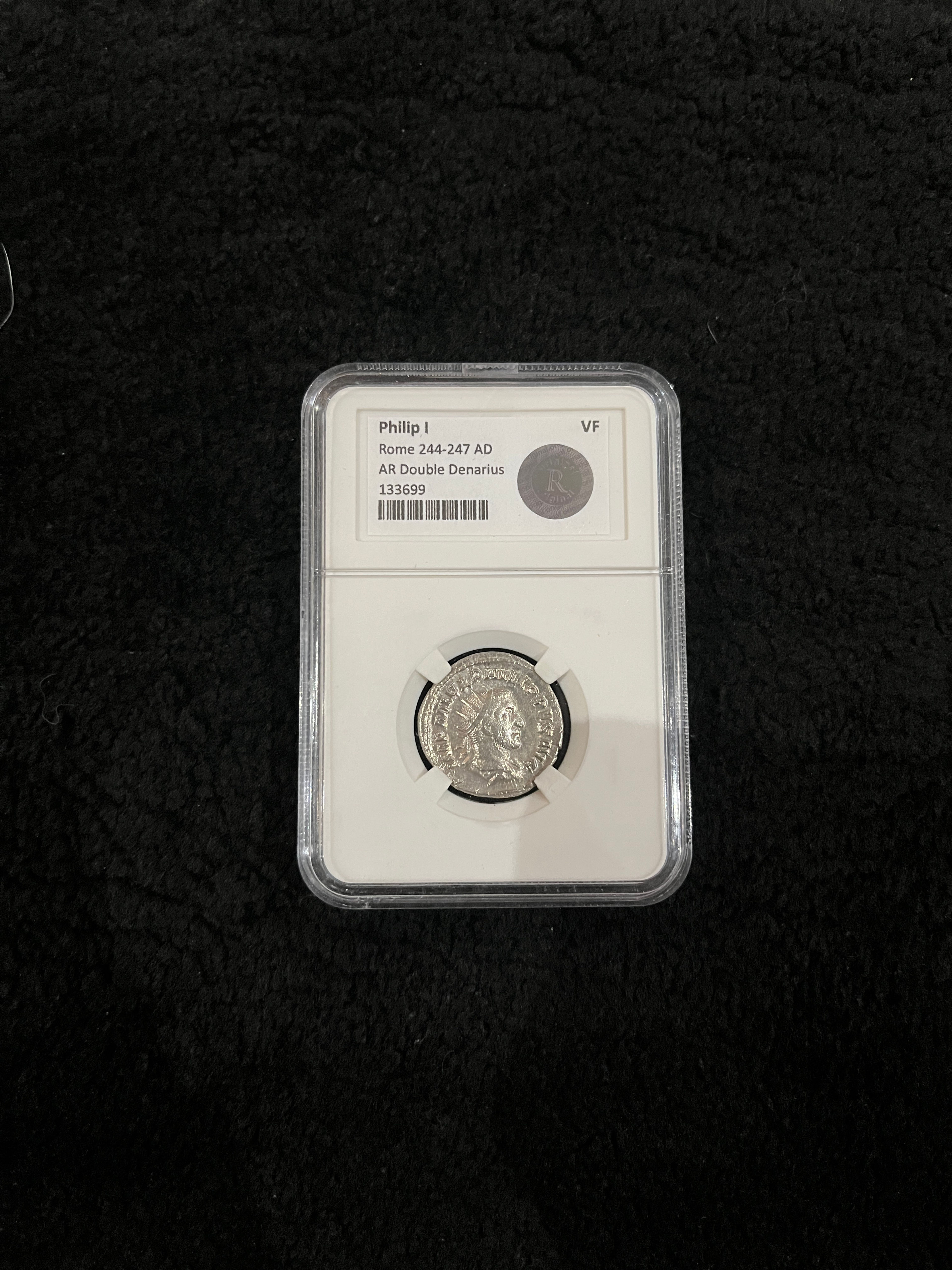 Roman AR Double Denarius of Philip I