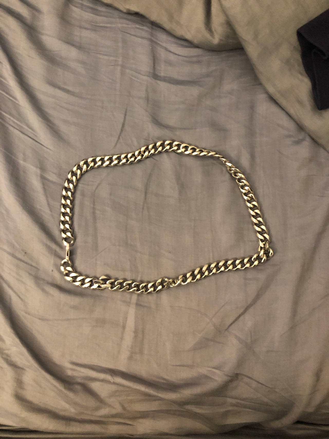 Silver chain not used 
