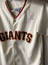 Signed San Francisco Giants Jersey signed for number 14# size M - Image 1