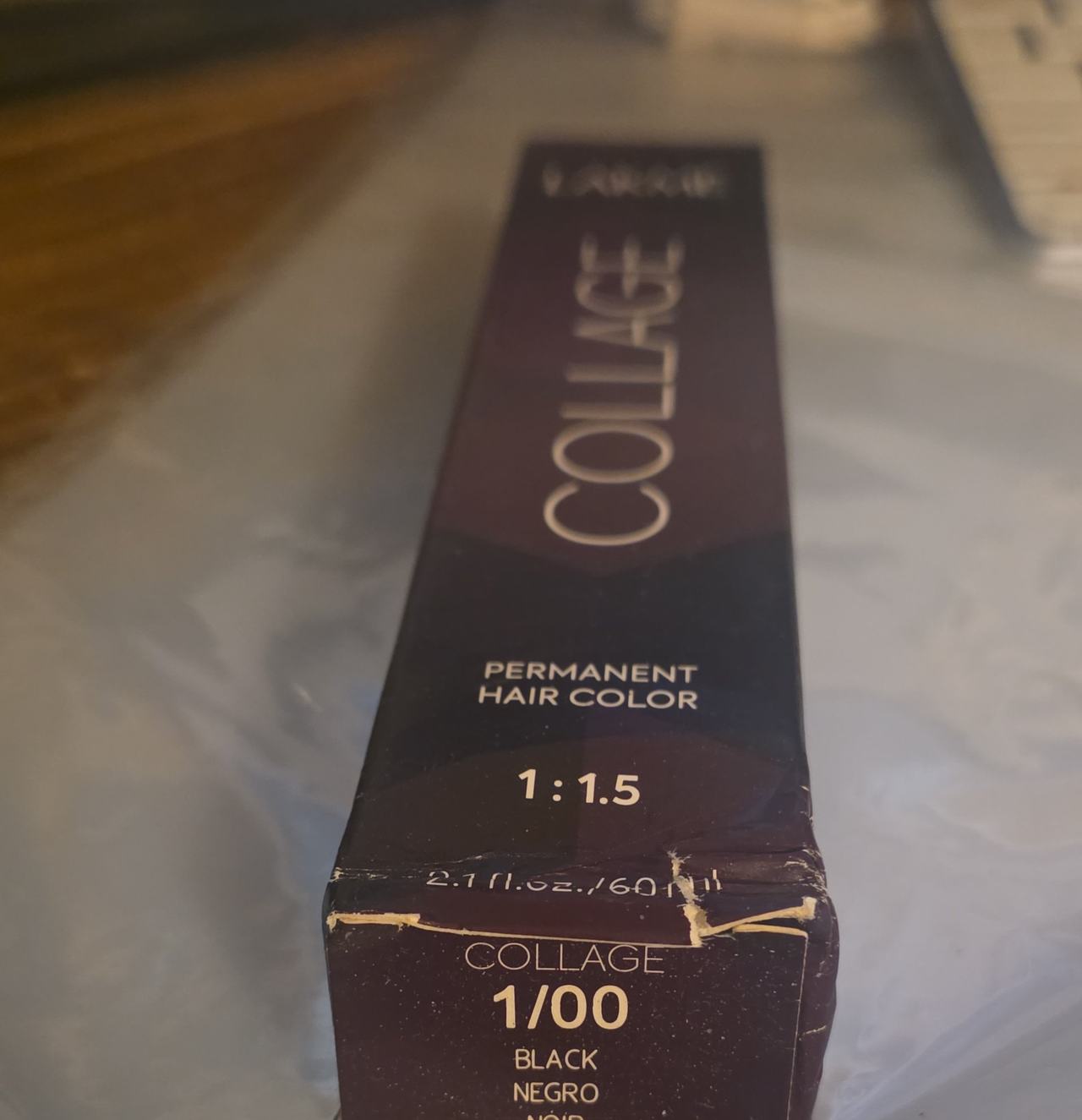 Lakmé Collage Permanent Hair Color 1/00 Black