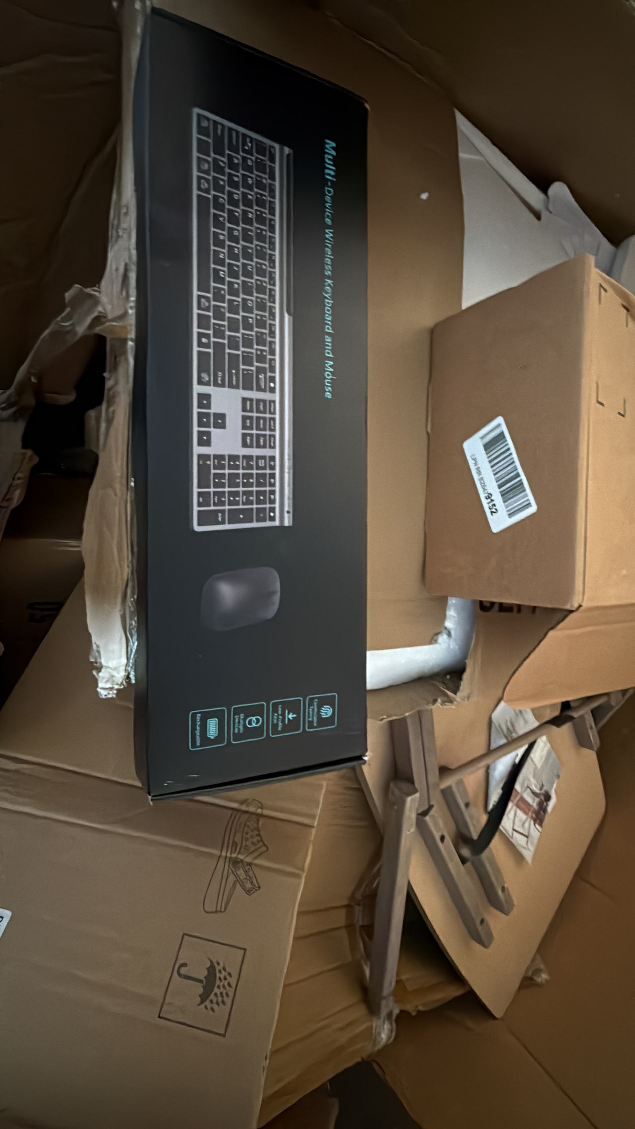 Wireless Keyboard and Mouse Combo