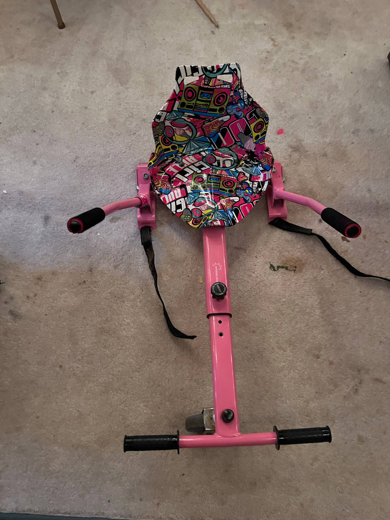 Hoverboard Go-Kart Attachment