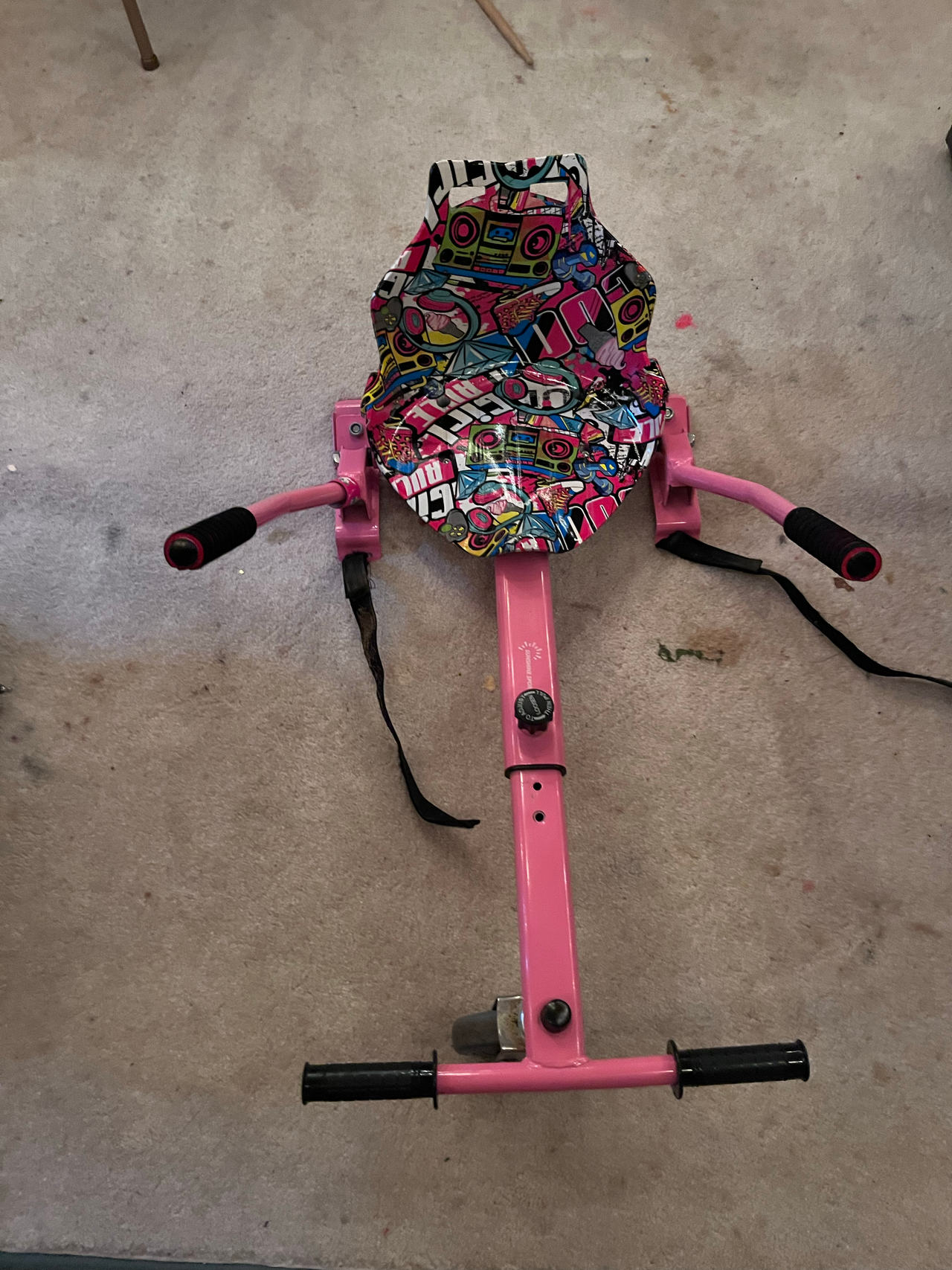 Hoverboard Go-Kart Attachment