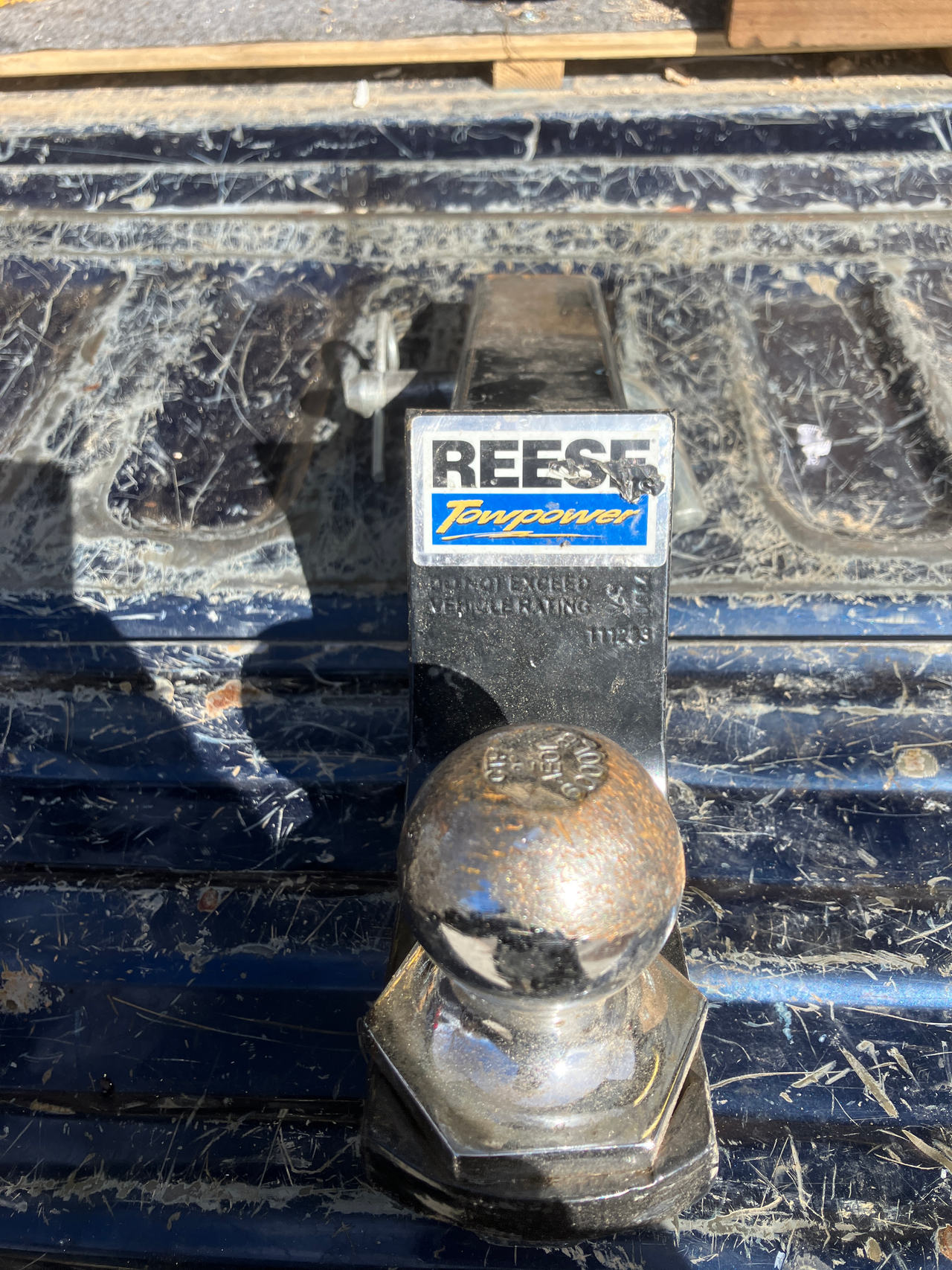 Reese Towpower Interlock Ball Mount with 2" Ball