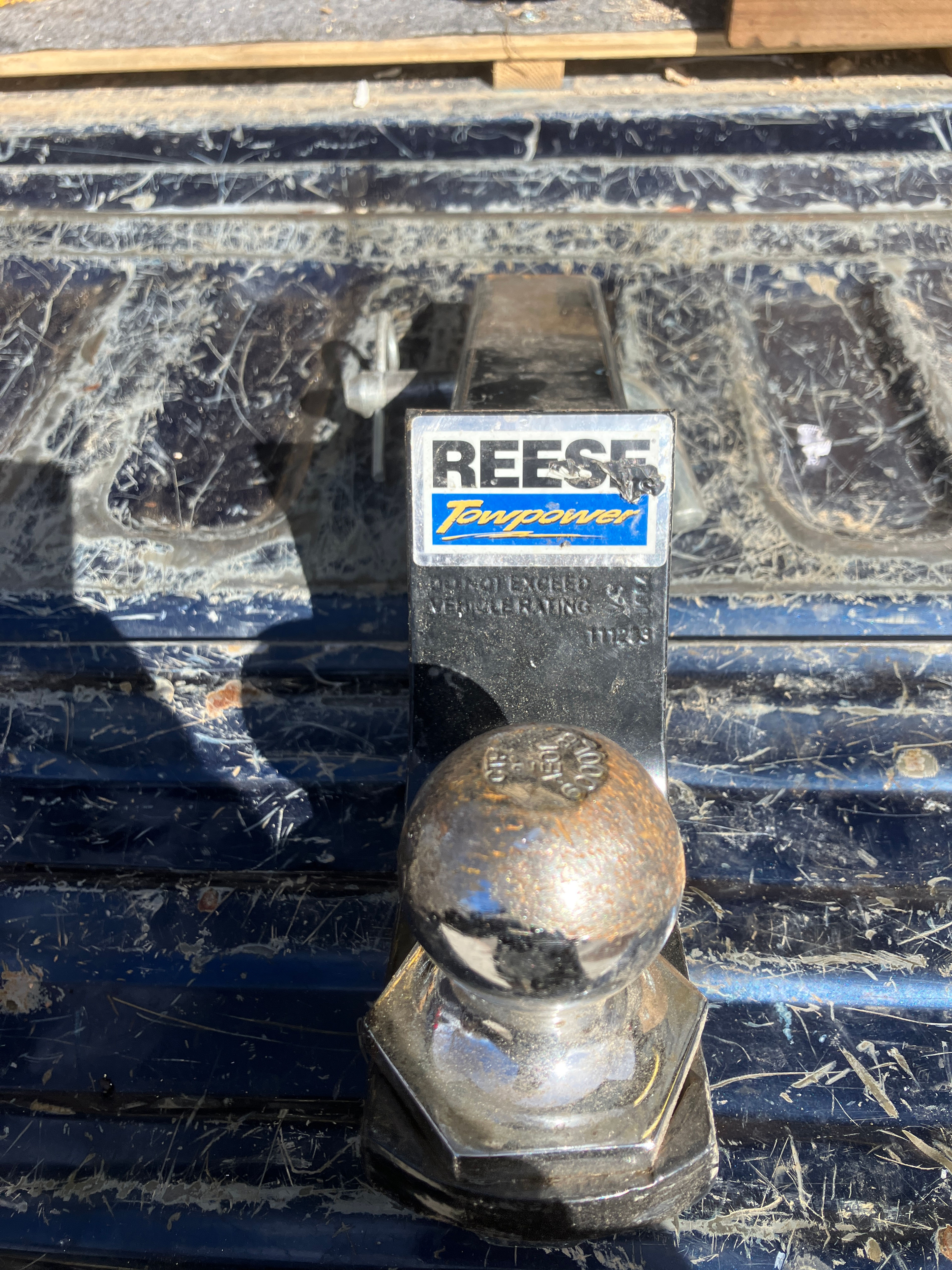 Reese Towpower Interlock Ball Mount with 2" Ball