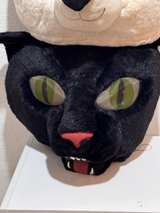 Furry Panda & Black Cat Head Mascot Costume - Image 2