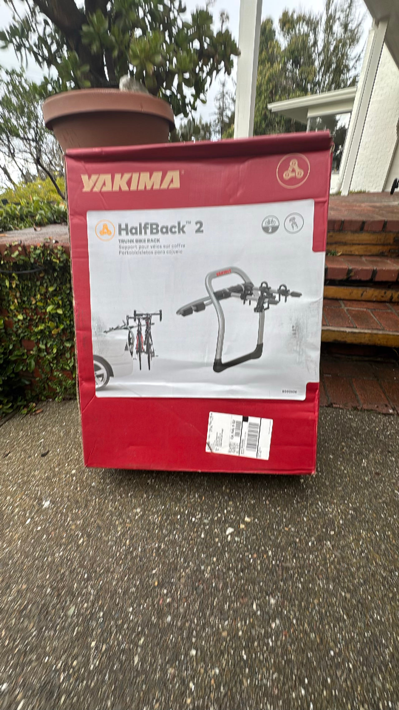 Yakima HalfBack 2 Trunk Bike Rack