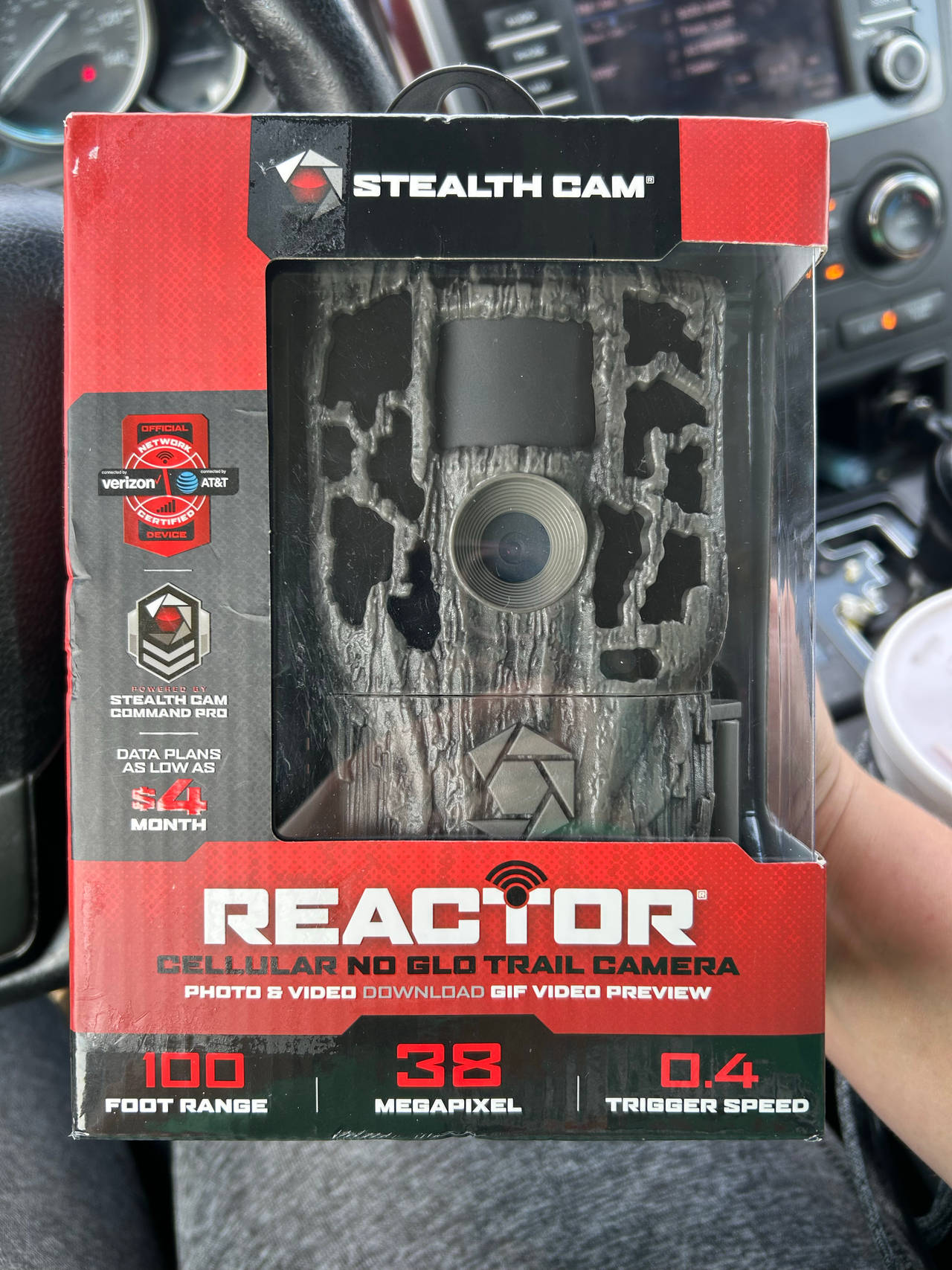 Stealth Cam Reactor Cellular No Glo Trail Camera
