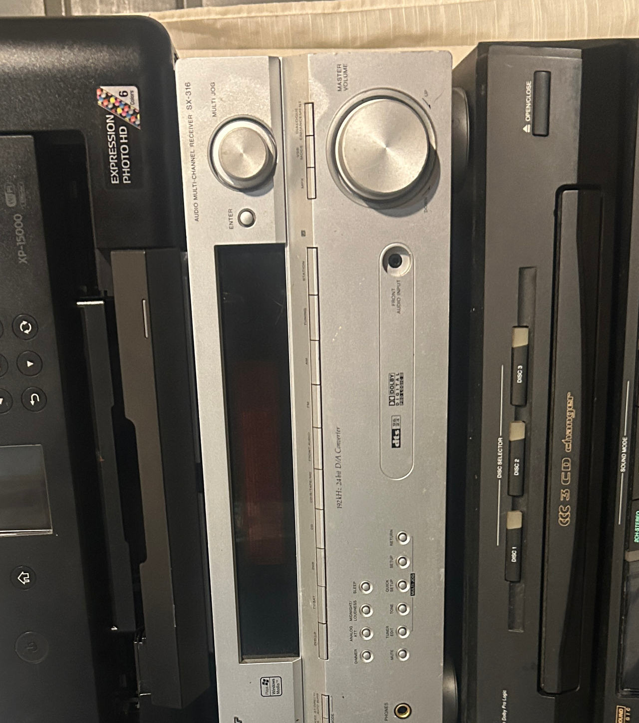 Pioneer SX-316 Audio Multi-Channel Receiver