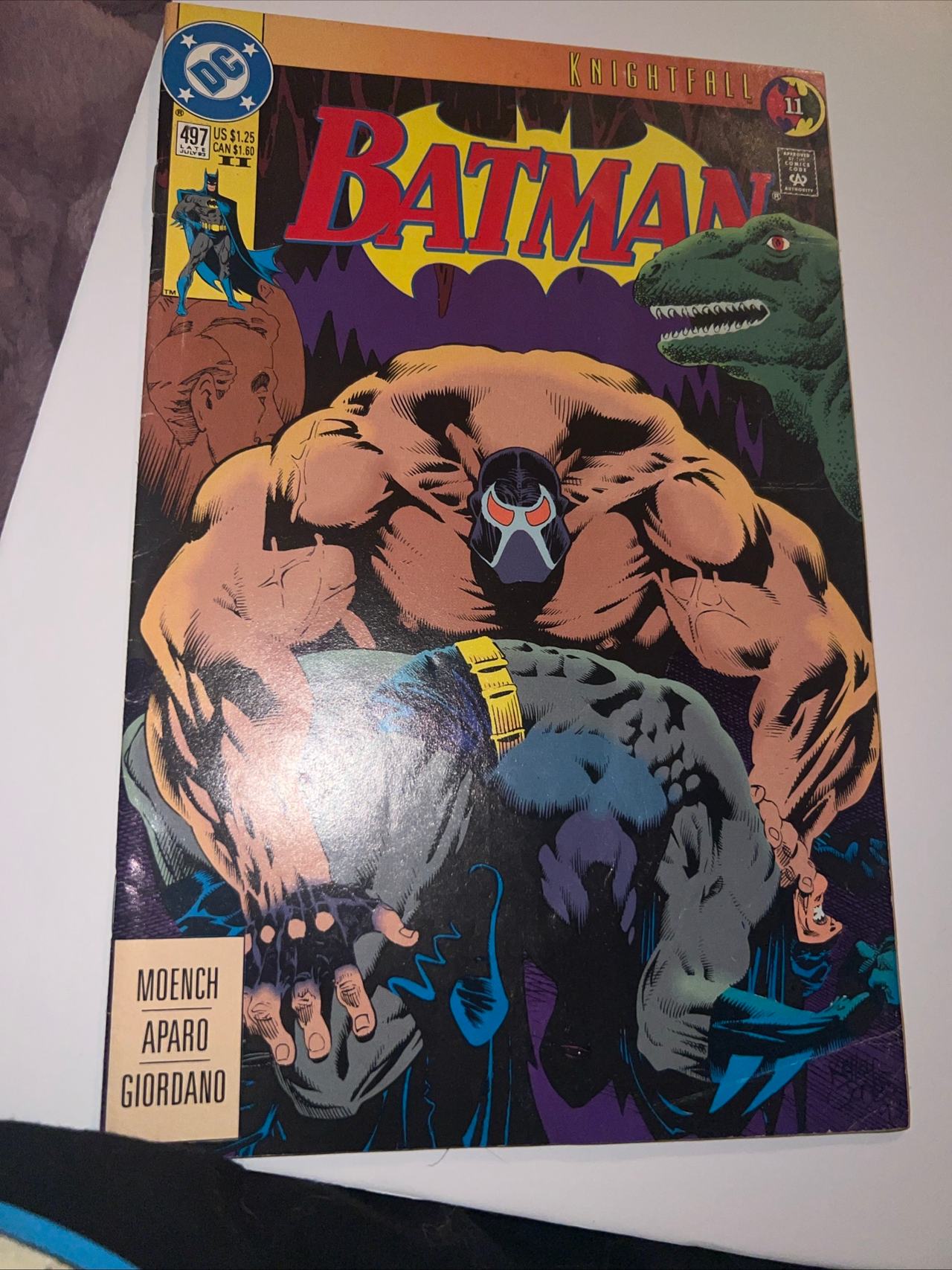 Batman #497 (July 1993) Knightfall Part 11