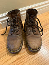 Dr. Martens brown Leather Boots size 7 - Image 1