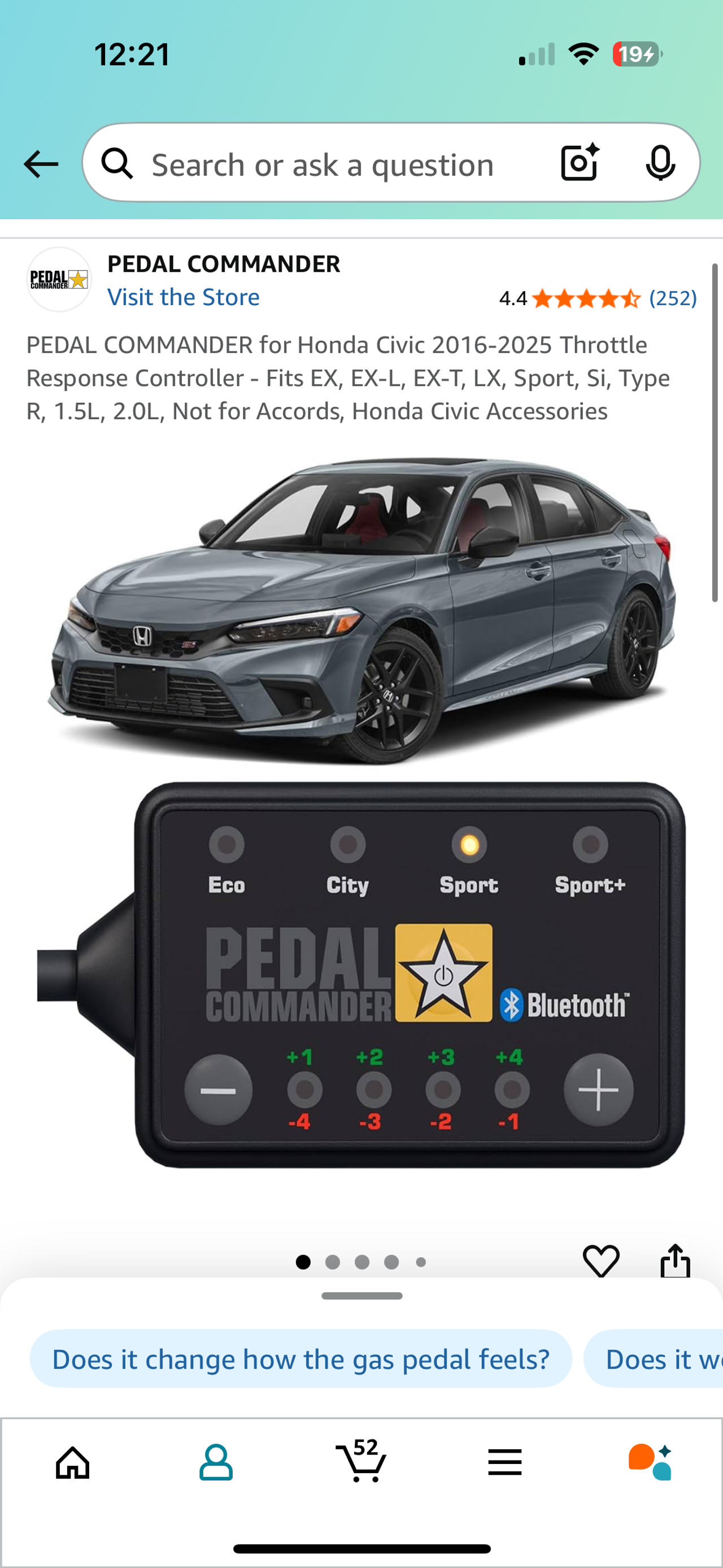 Pedal Commander Throttle Response Controller