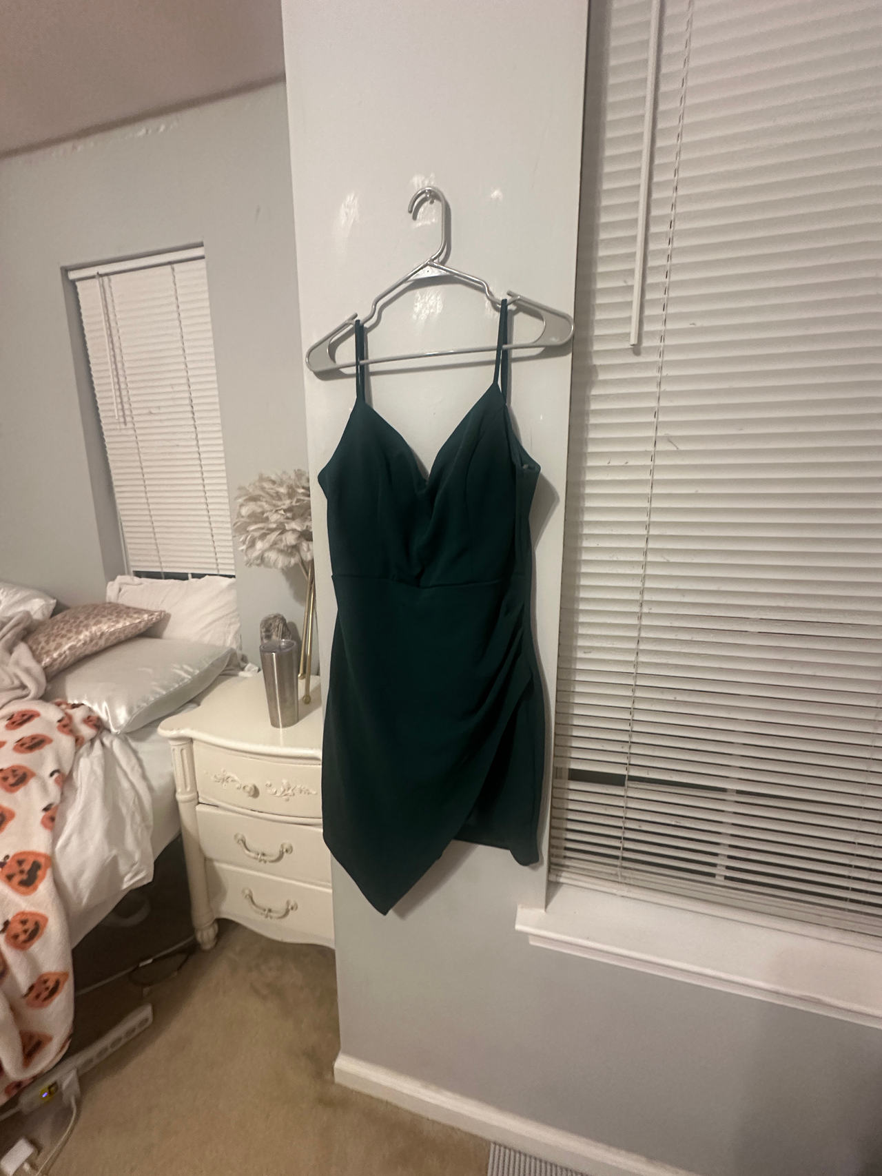 Green Bodycon Mini Dress