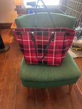 Kate Spade Plaid pink. black Tote Bag - Image 2