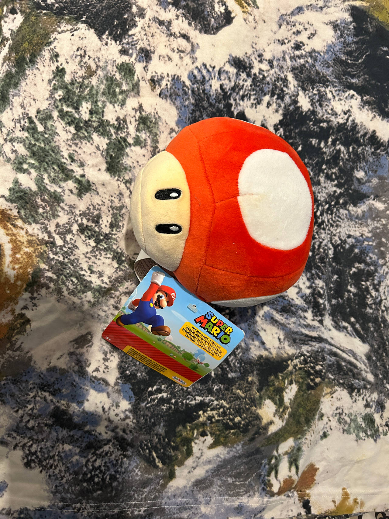 Super Mario Mushroom Sound Reactive Plush