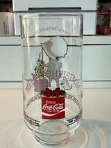 Vintage Holly Hobbie Christmas Glass "Christmas is the nicest time of all" - Image 2