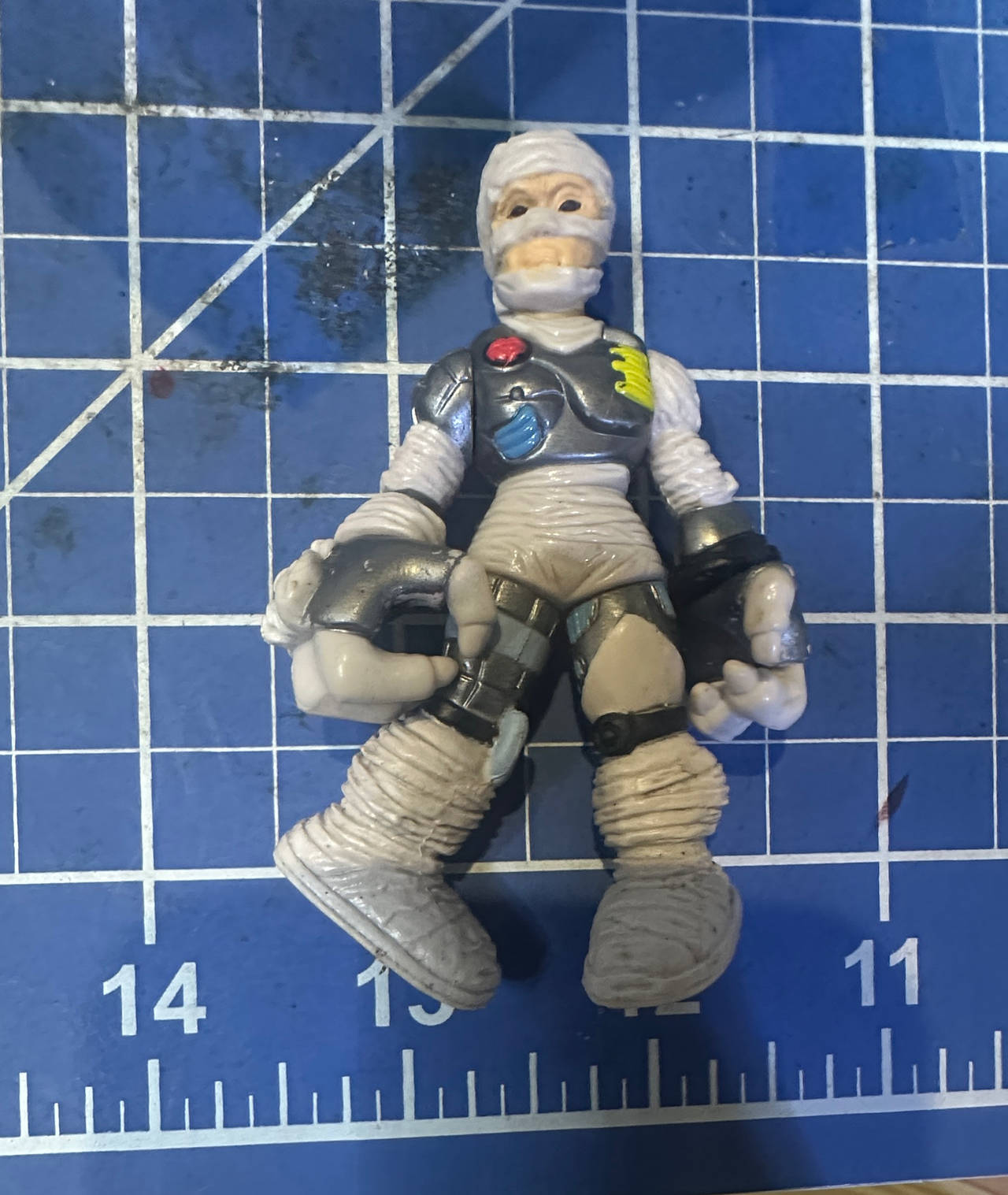 TMNT Teenage Mutant Ninja Turtles RAT KING retro 2 inch Half shell figure. 119