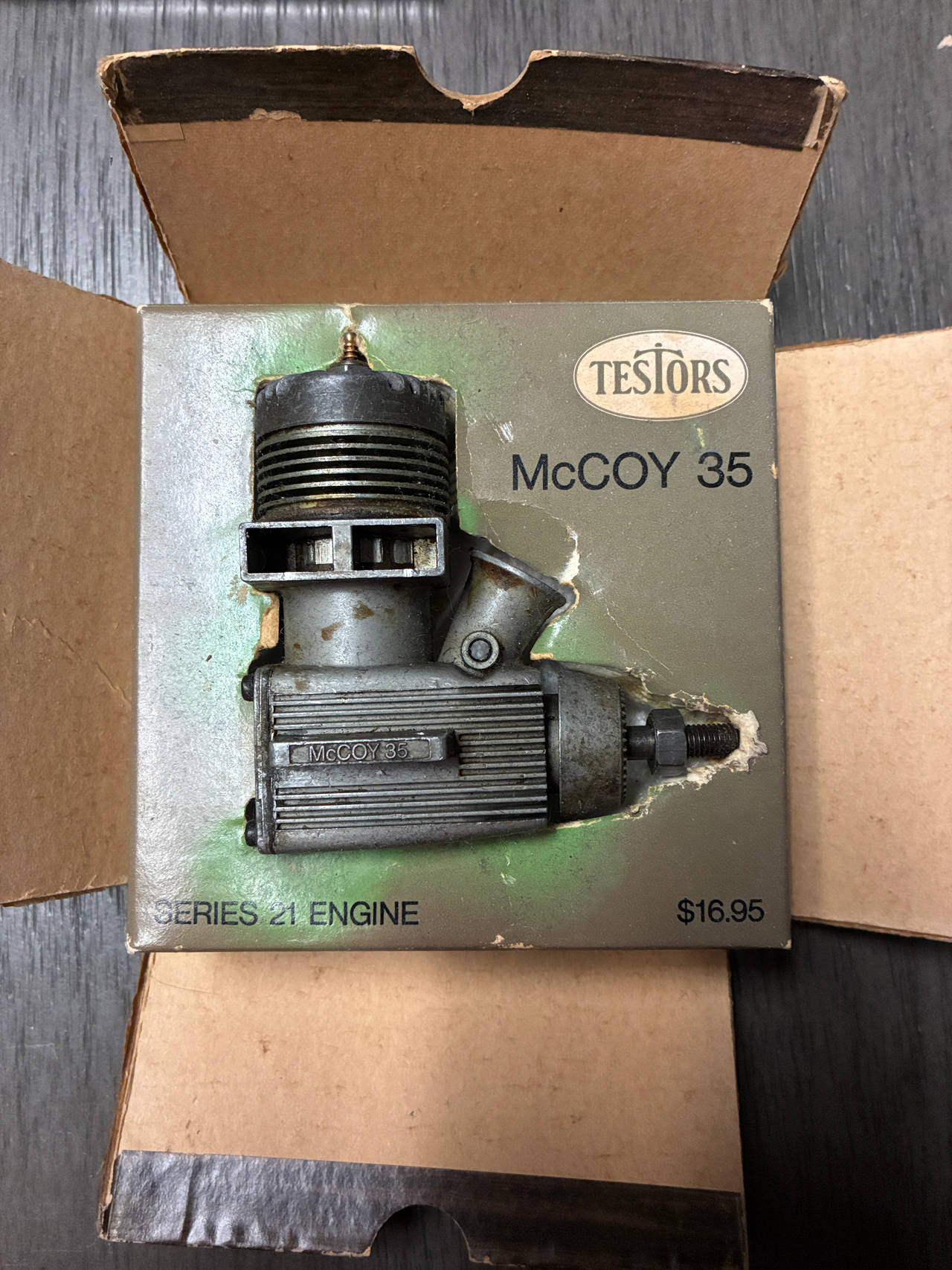 Testors McCoy .35 Series 21 Model Airplane Engine
