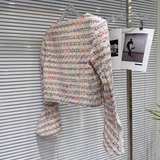 Tweed Skirt Suit Set - Image 3