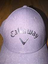 Callaway Women's Liquid Metal Adjustable Hat Heather Grey/Pink - Image 6