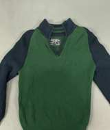 Nautica Jeans Co. Men's 1/4 Zip Ribbed Mock Neck Pullover Sweater XL - Image 1
