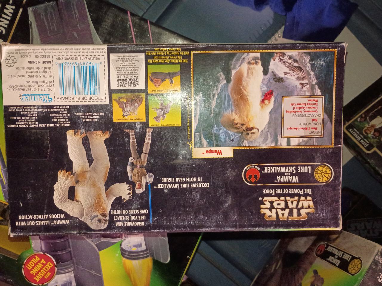 Star Wars Power of the Force Wampa and Luke Skywalker Action Figure Set