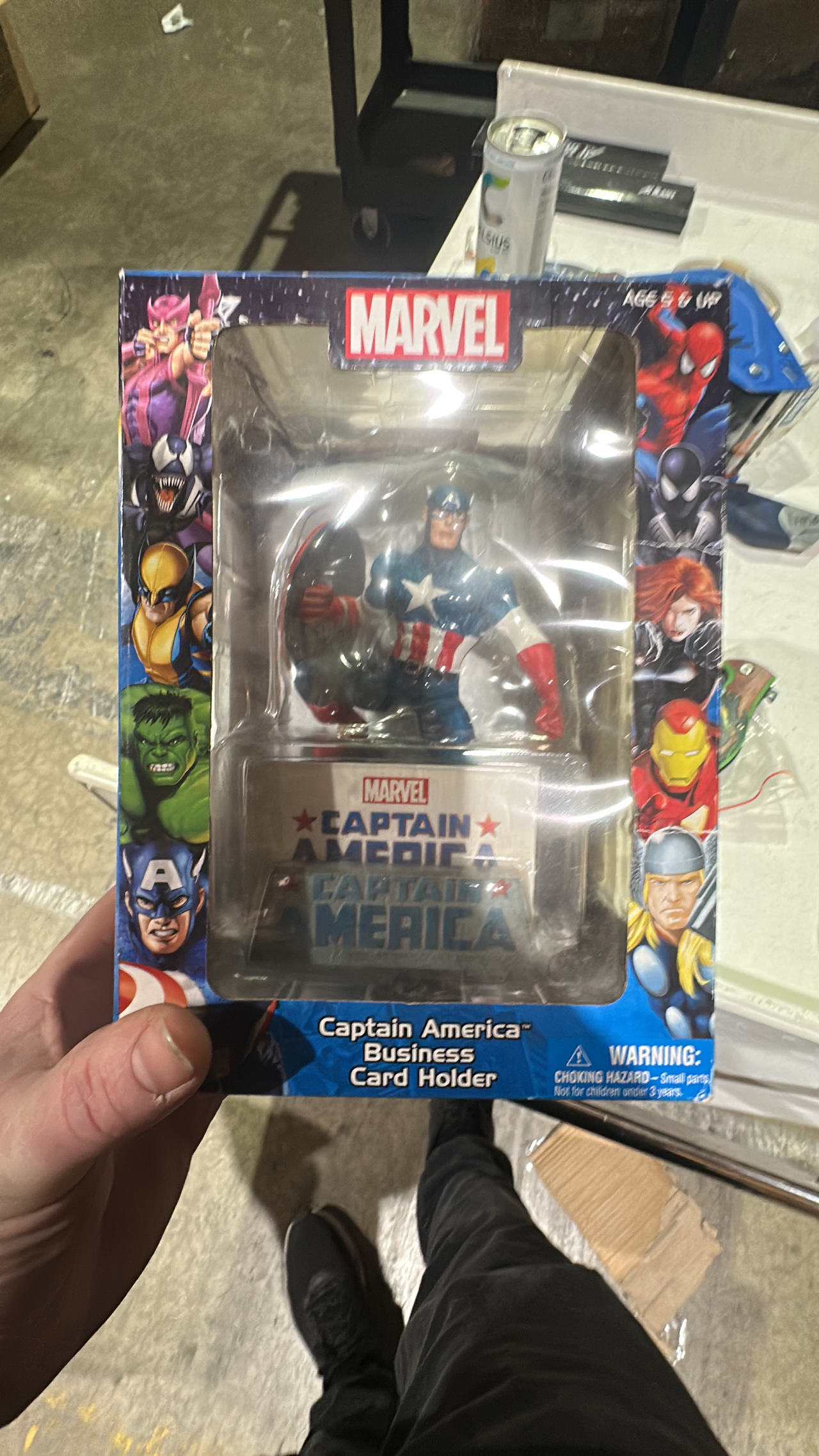 Marvel Captain America Business Card Holder