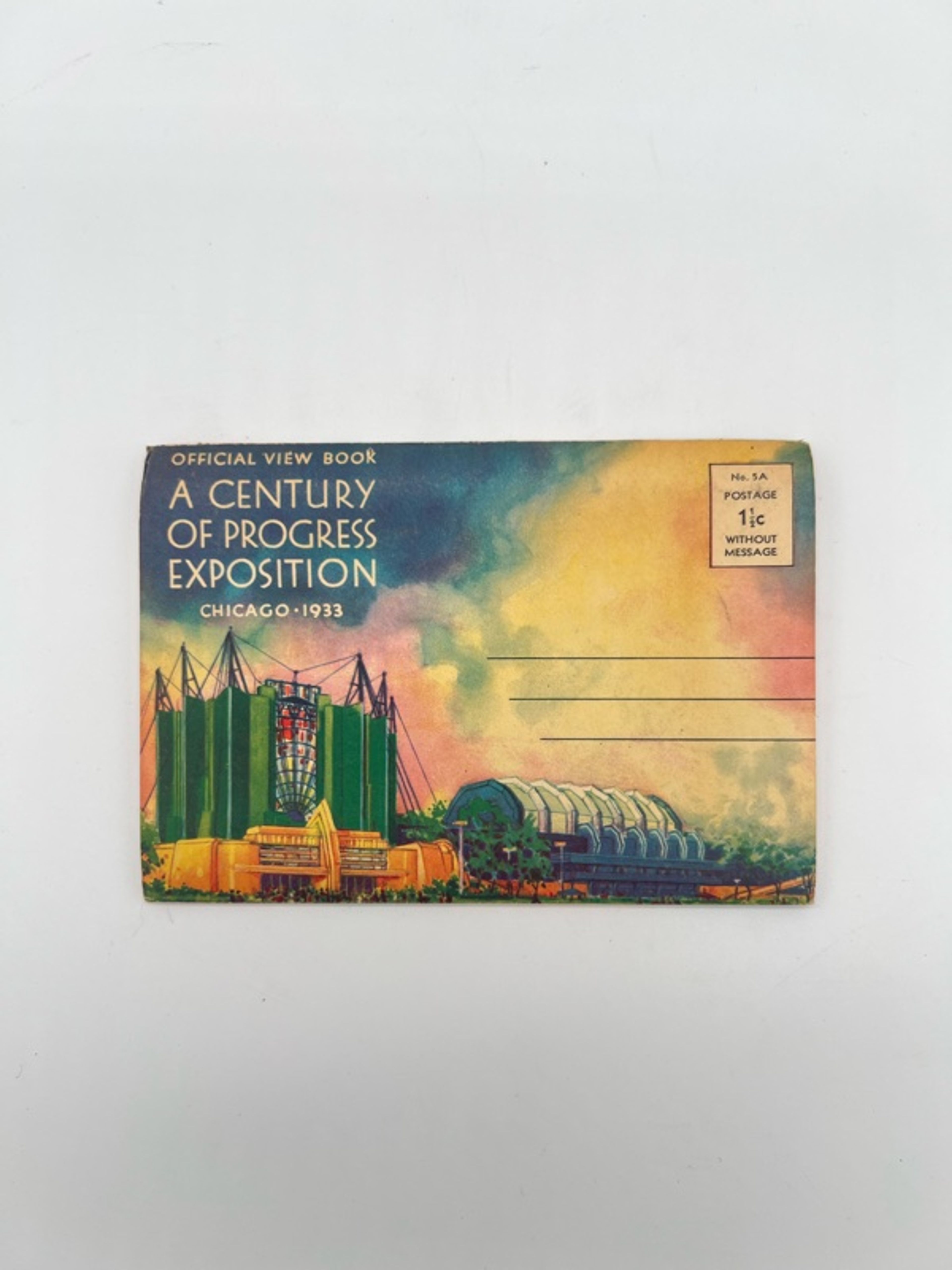 1933 Chicago World's Fair A Century of Progress Official View Book